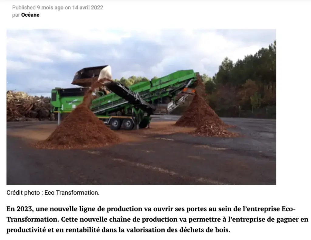 Eco transformation - Landes info2